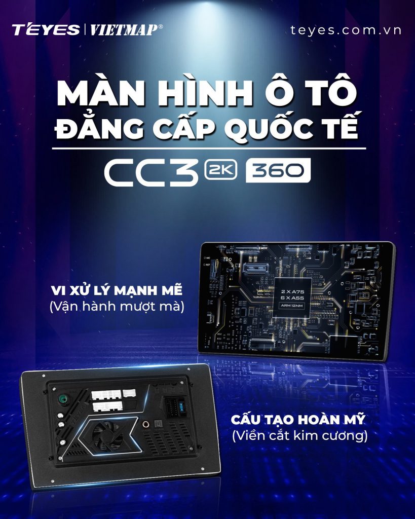 Màn android 13inch Vietmap Bắc Giang